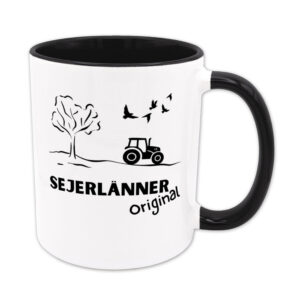 Tasse Sejerlänner Original - schwarz