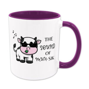 The Sound of Muh-Sik - Tasse - violett