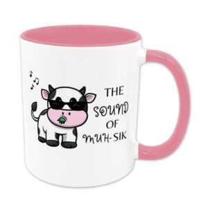 The Sound of Muh-Sik - Tasse - rosa
