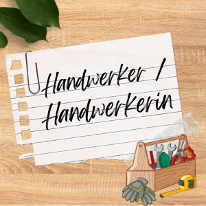 Alles für: Handwerker / Handwerkerinnen