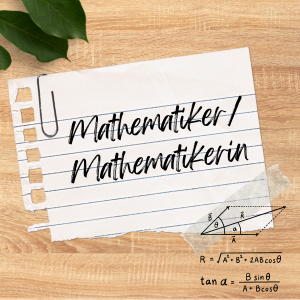 Alles für: Mathematiker / Mathematikerin