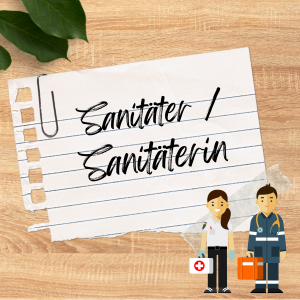 Sanitäter / Sanitäterin