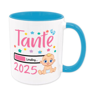 Tante Loading 2025 (Junge) - Tasse - blau