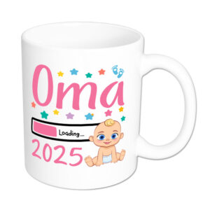 Oma Loading 2025 (Junge) - Tasse - weiss