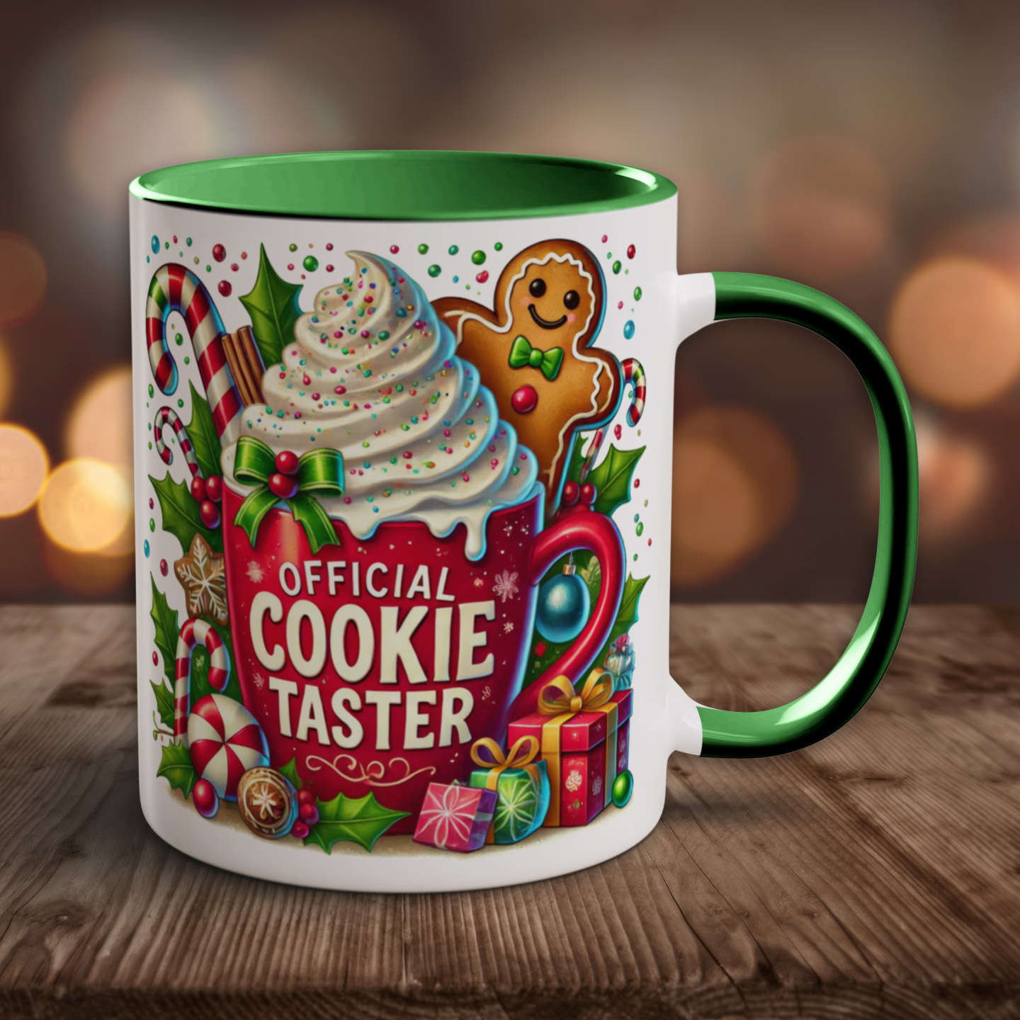 Weihnachtstasse Official Cookie Tester ... 💕 – Bild 3