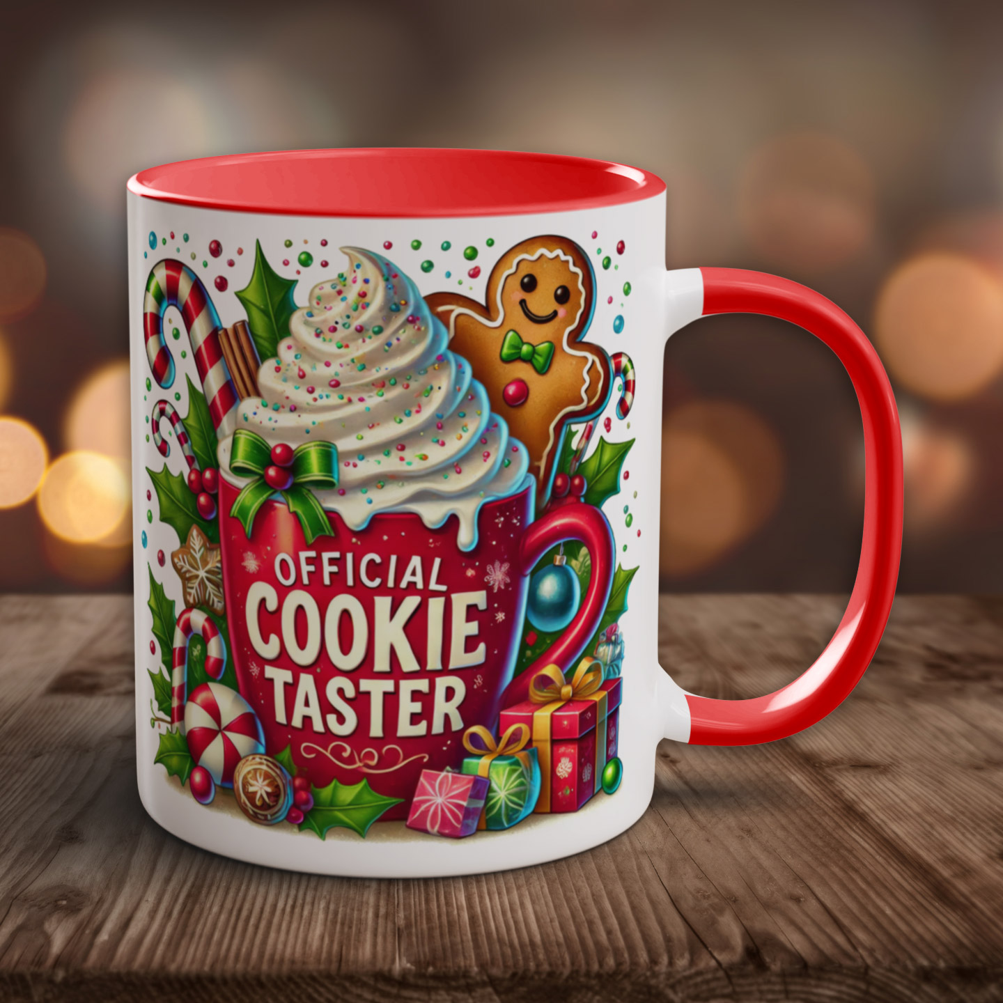 Weihnachtstasse Official Cookie Tester ... 💕