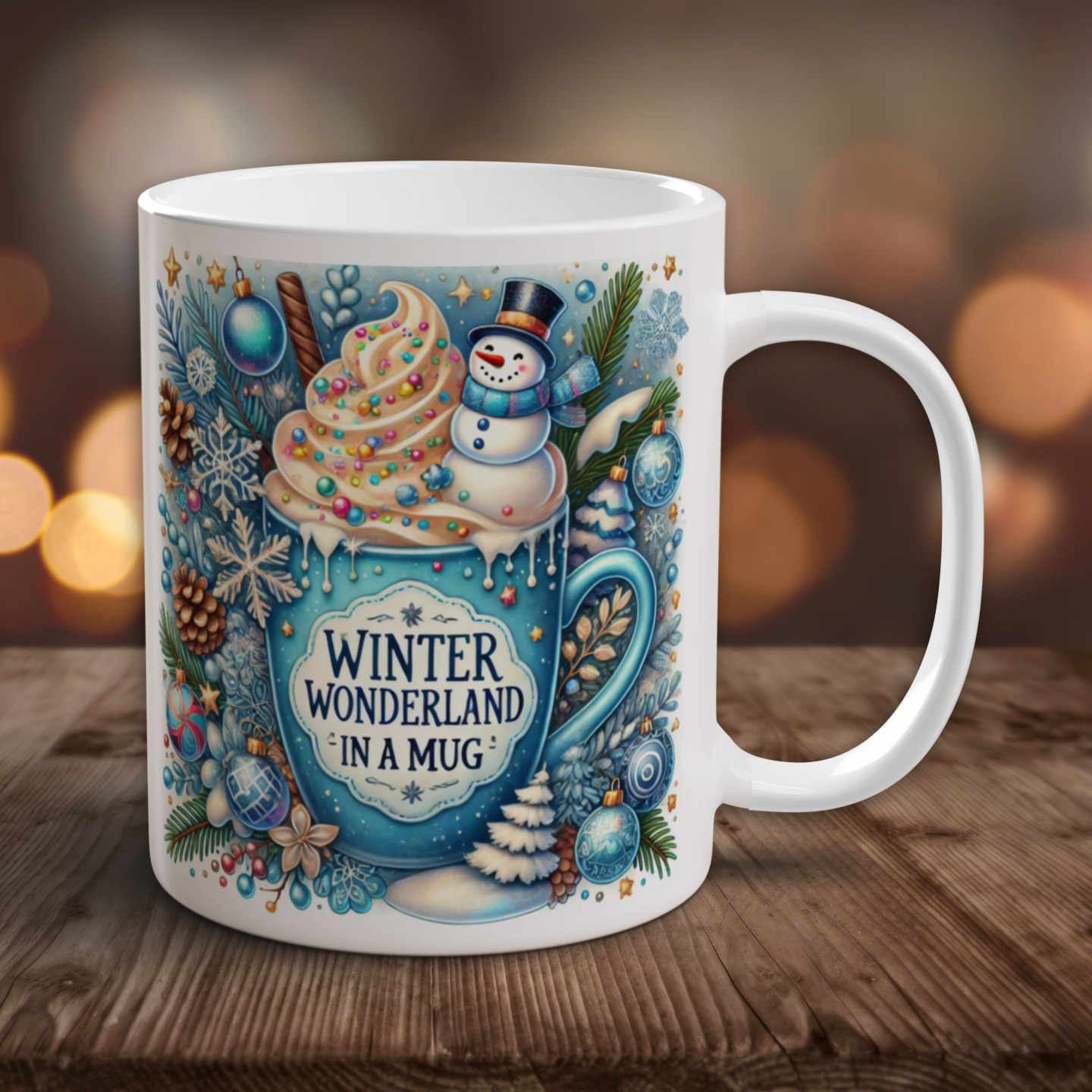 Weihnachtstasse Winter Wonderland in a mug ... 💕 – Bild 2