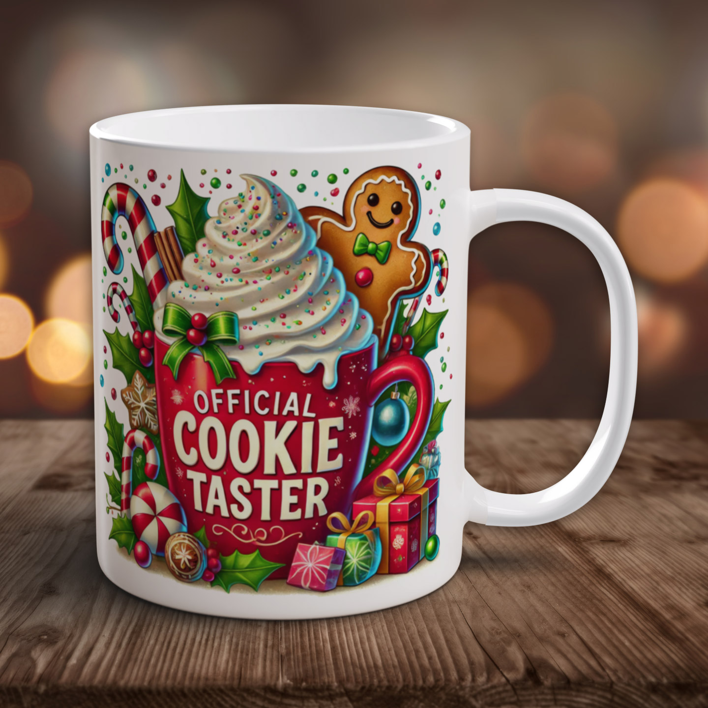 Weihnachtstasse Official Cookie Tester ... 💕 – Bild 2