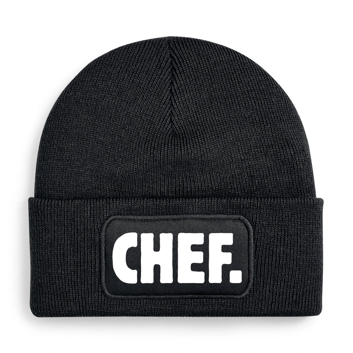 Mütze (Beanie) schwarz: CHEF.