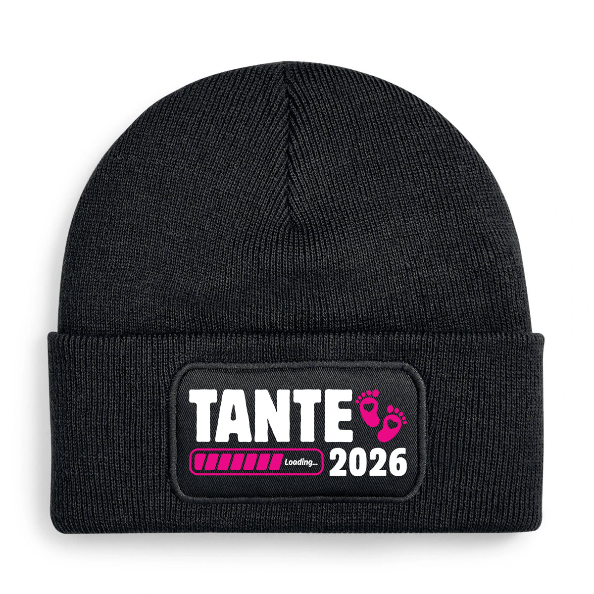 Mütze (Beanie) schwarz: TANTE Loading 2026
