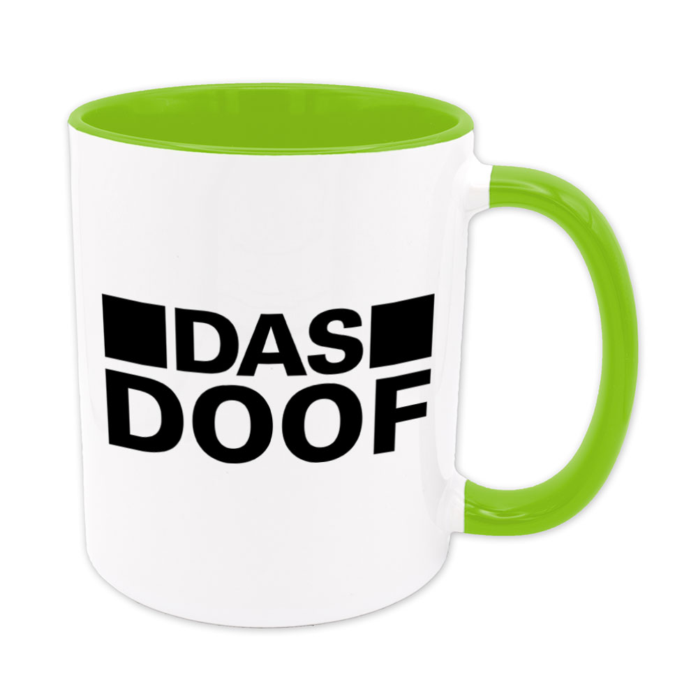 Spruchtasse „DAS DOOF“ - lustige Tasse