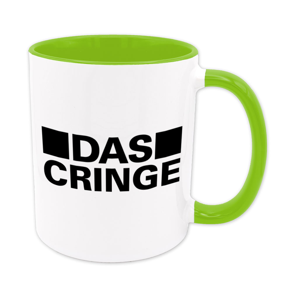 Spruchtasse „DAS CRINGE“ - lustige Tasse