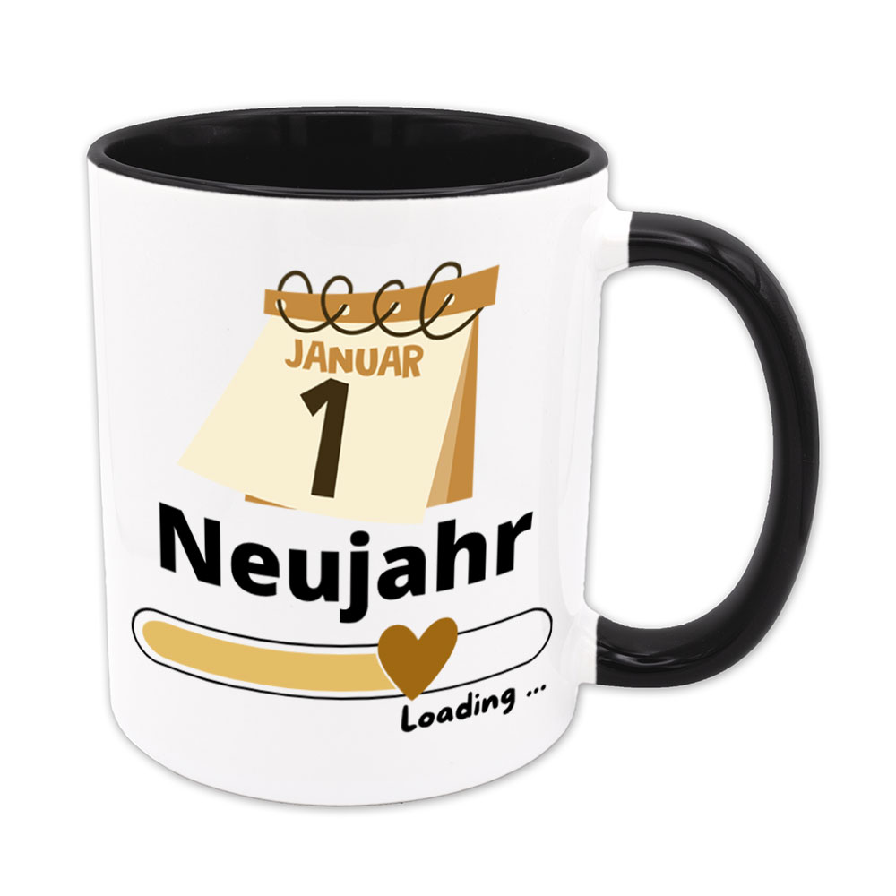 Neujahr Loading - Weihnachtstasse/Silvestertasse