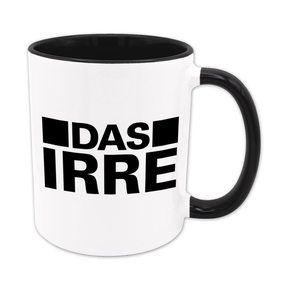 Spruchtasse „DAS IRRE“ - lustige Tasse