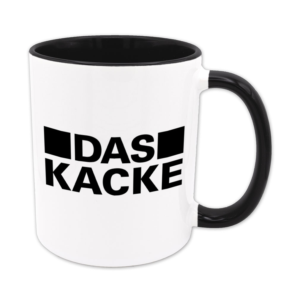 Spruchtasse „DAS KACKE“ - lustige Tasse