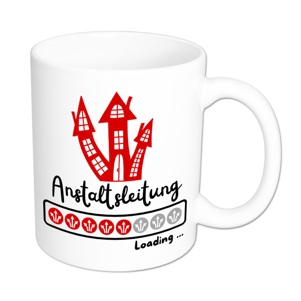 Anstaltsleitung Loading - Lustige Tassen & Sprüchetassen – Bild 3