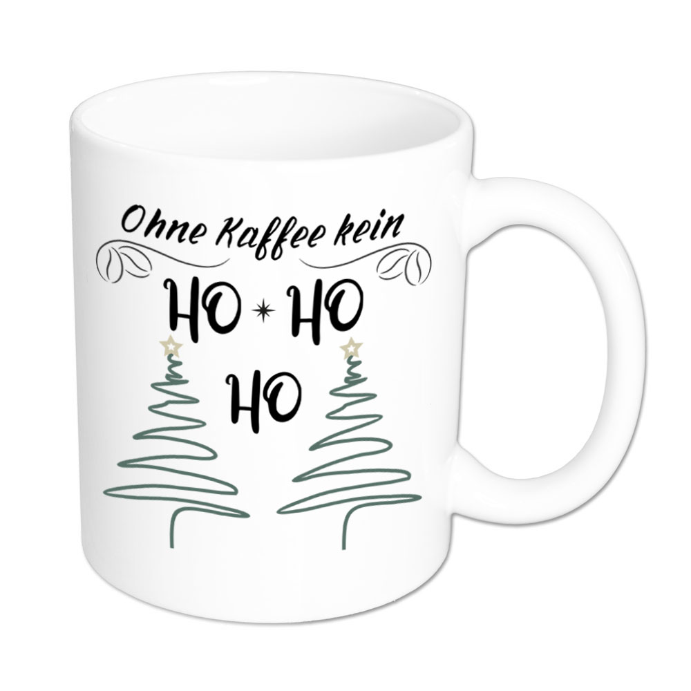 Weihnachtstasse Ohne Kaffee kein HO HO HO ... 💕 – Bild 3