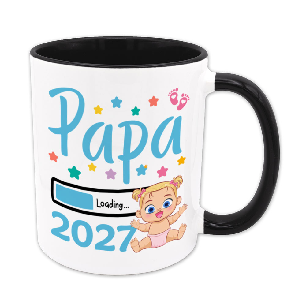Papa Loading 2027 - Mädchen - schwarz