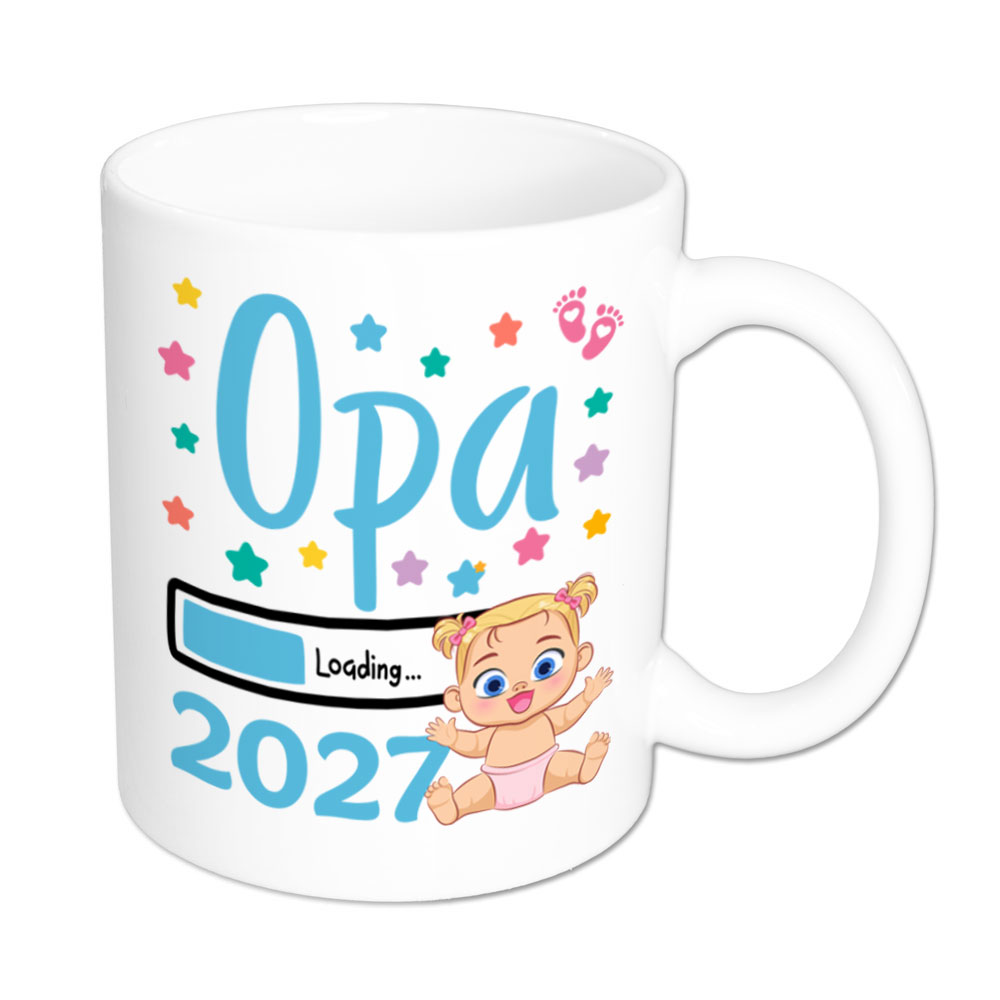 Opa Loading 2027 - Mädchen - weiß